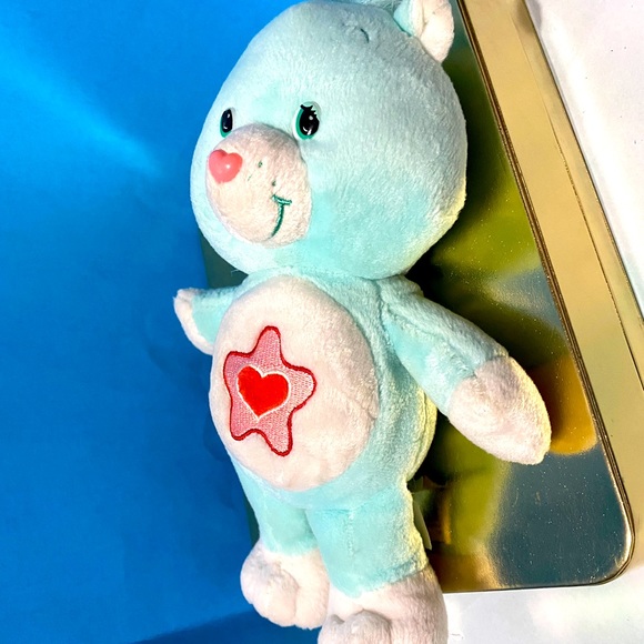 CARE BEARS VTG 2003 CARE BEAR COUSINS PROUD HEART CAT COLLECTORS EDITION 9” - Picture 7 of 13